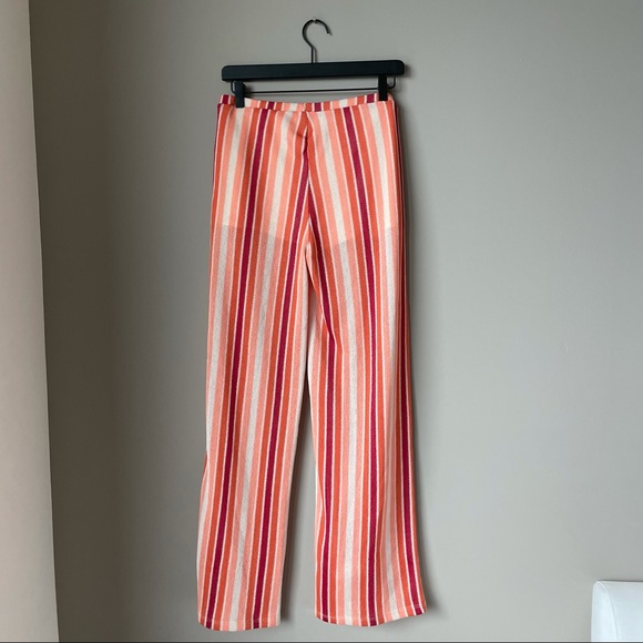Free People Bridget Stripe Pants Bohemian Knit S - Picture 5 of 8